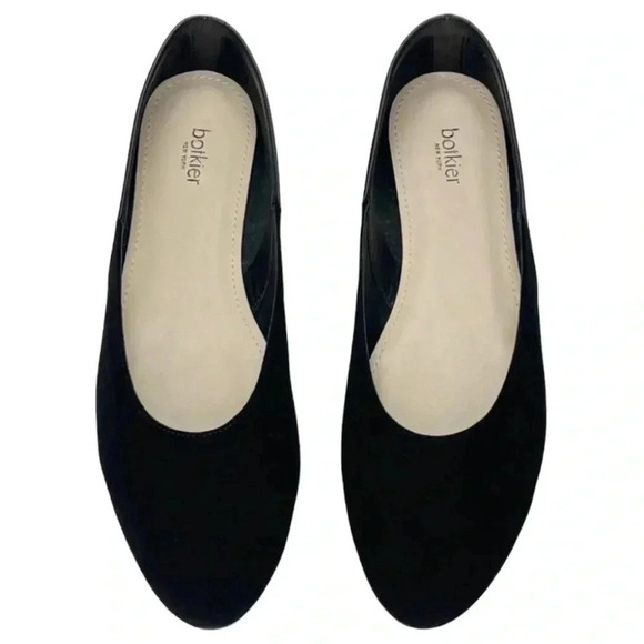 Botkier Britt Womens Flats 4.5M Black Leather Slip On - Picture 6 of 14